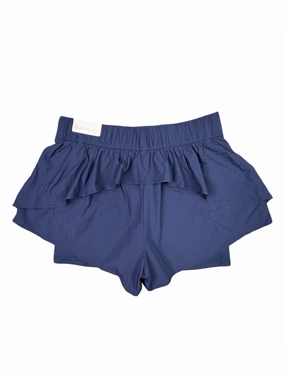 Blogilates Ruffle Short - Size Medium - Black - Picture 4 of 6